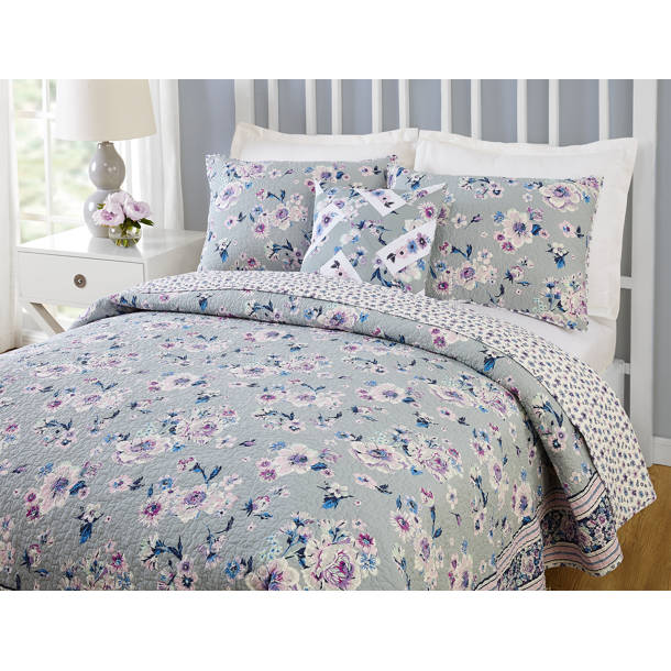 Vera Bradley Petite Floral 100 Cotton Quilt & Reviews Wayfair